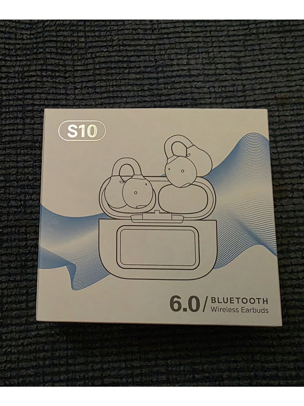S10 Bluetooth 6.0 Wireless Earbuds - Gray
